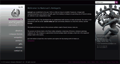 Desktop Screenshot of natesansantiqarts.com