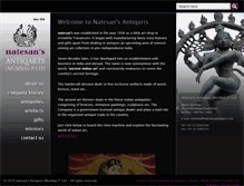 Tablet Screenshot of natesansantiqarts.com